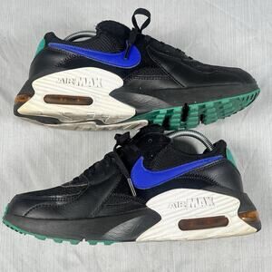 Nike Air Max Excee Black Blue Green Men’s Size 8 Running Shoes CD4165-002